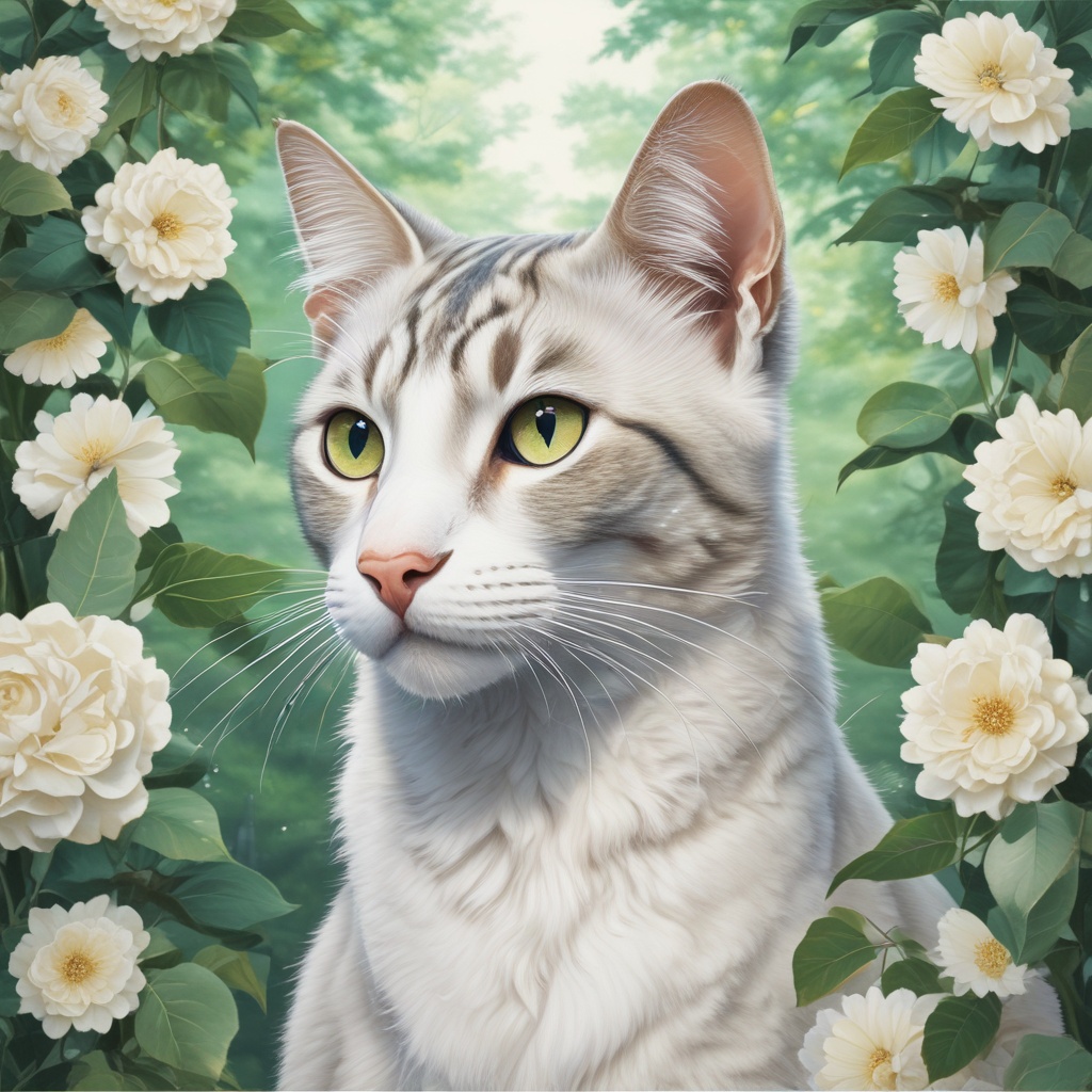 白い猫